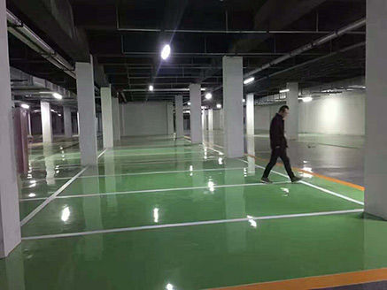 地下車庫驗(yàn)收完工